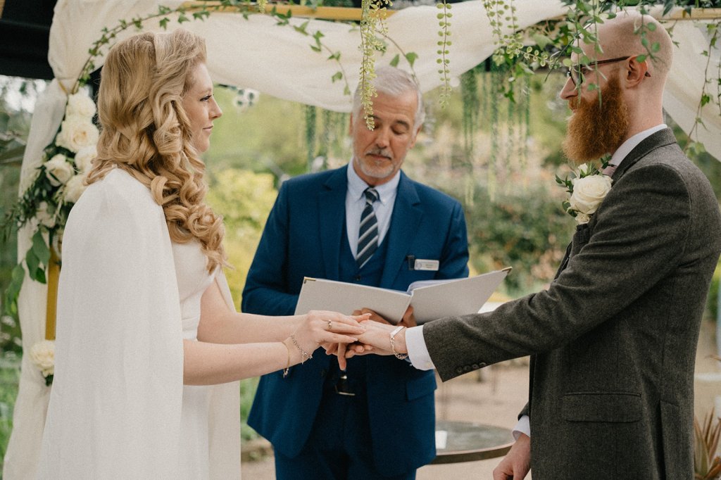 Wonderful testimonial from couple for Mark Inscoe Wedding Celebrant after Commitment Ceremony, Horsham.